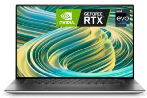 Dell XPS 15 9530 Ordinateur Portable 15.6" OLED 3.5K Tactile, Processeur Intel Evo Core i7-13700H, NVIDIA GeForce RTX 4060 8Go, RAM 16Go, SSD 1To, Windows 11 Home, Clavier r&eacute;tro&eacute;clair&eacute; AZERTY Fran&ccedil;ais
